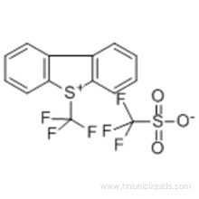 S-(Trifluoromethyl)dibenzothiophenium trifluoromethanesulfonate CAS 129946-88-9